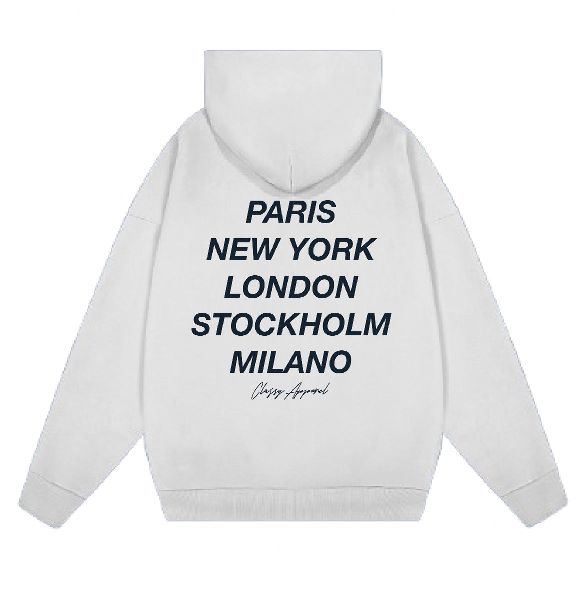 CAPITALS GREY HOODIE