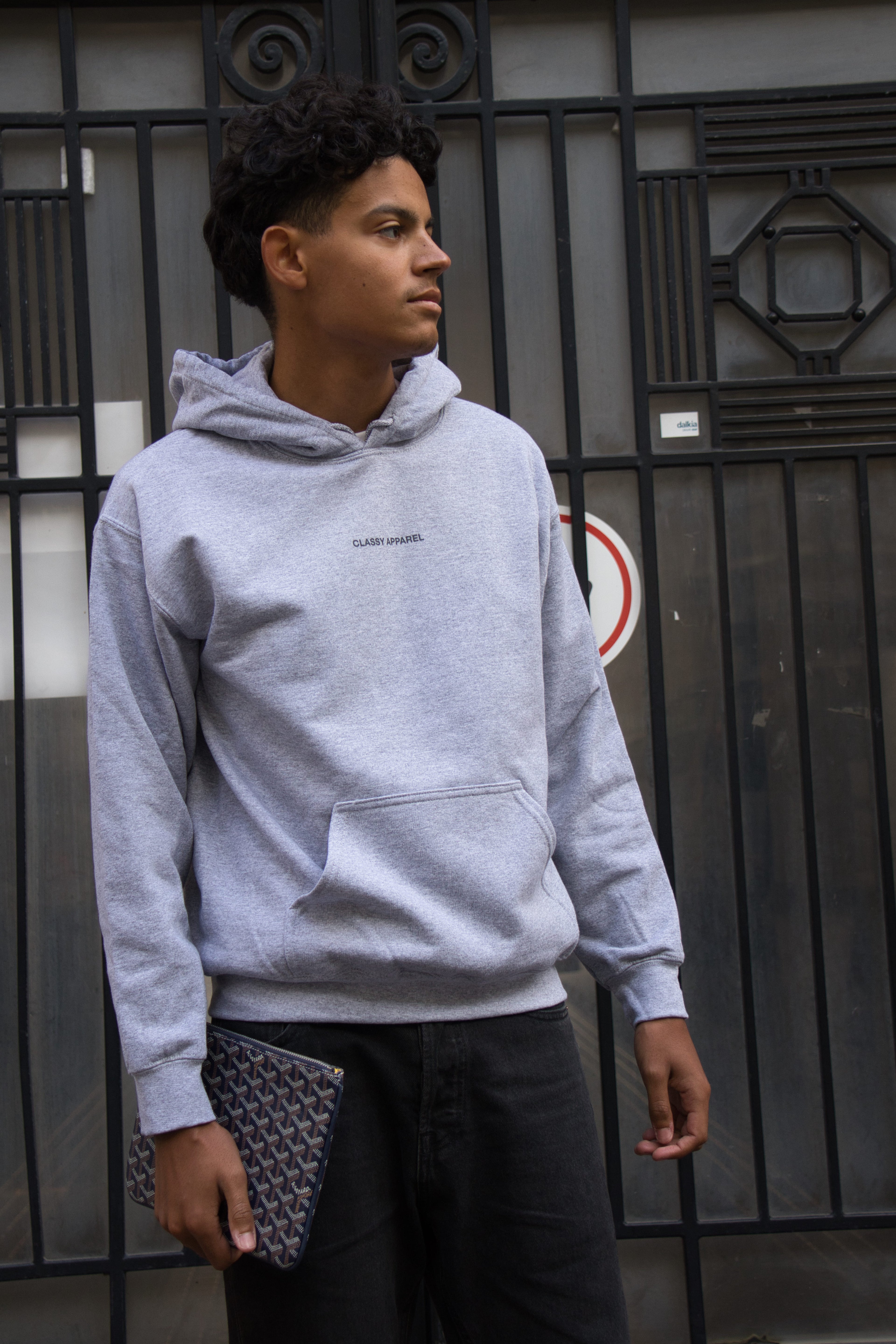 CAPITALS GREY HOODIE