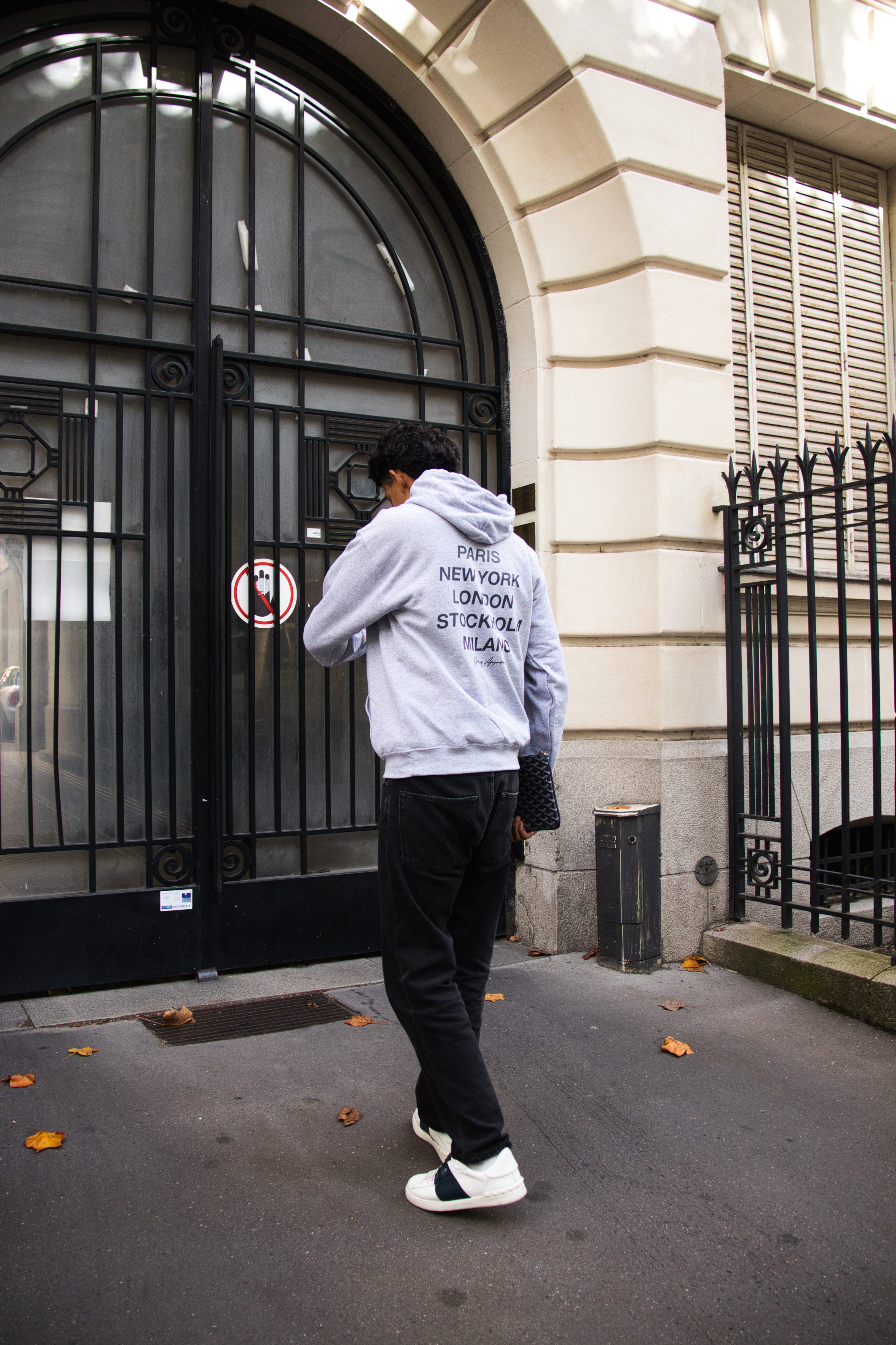CAPITALS GREY HOODIE