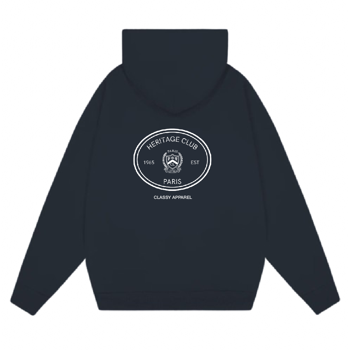 HERITAGE HOODIE NAVY