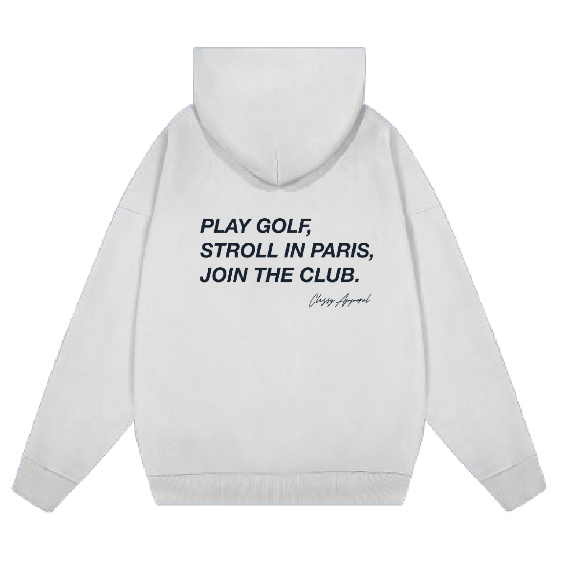 GOLF HOODIE GREY