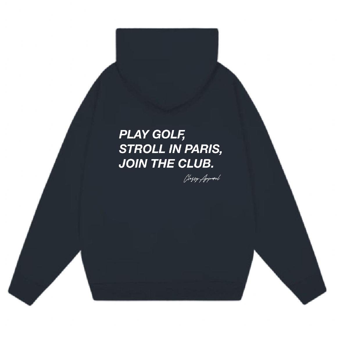 GOLF HOODIE NAVY