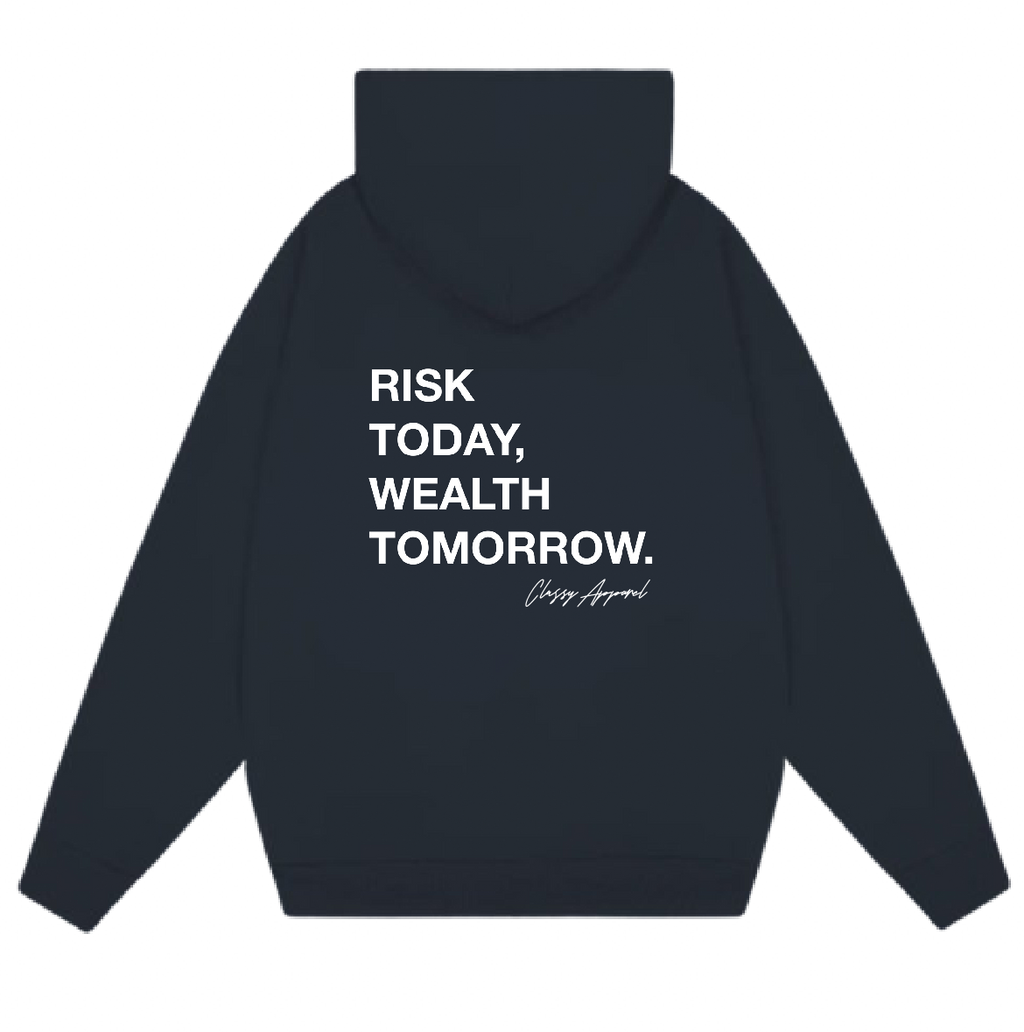 WEALTH HOODIE NAVY