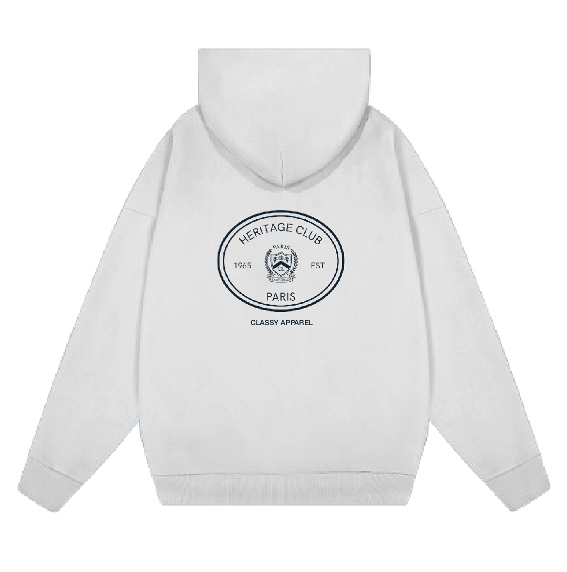 HERITAGE HOODIE GREY