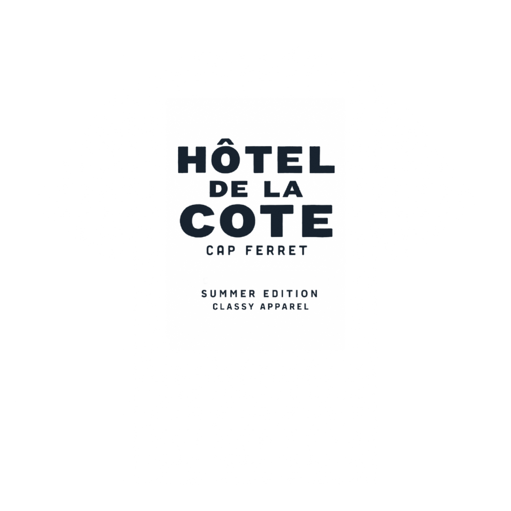 T-SHIRT HOTEL DE LA COTE BLANC