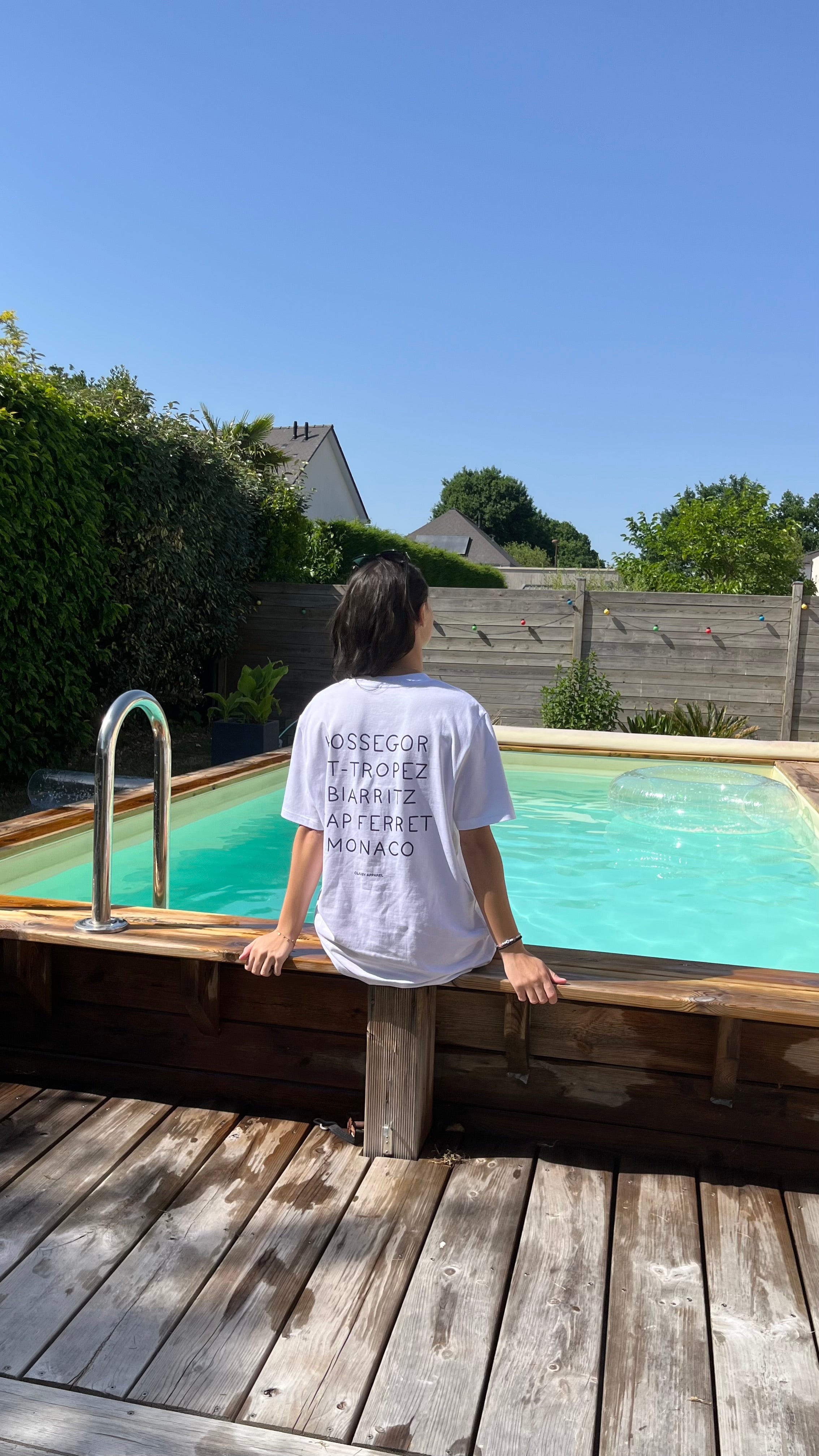 T-SHIRT FRENCH COAST BLANC