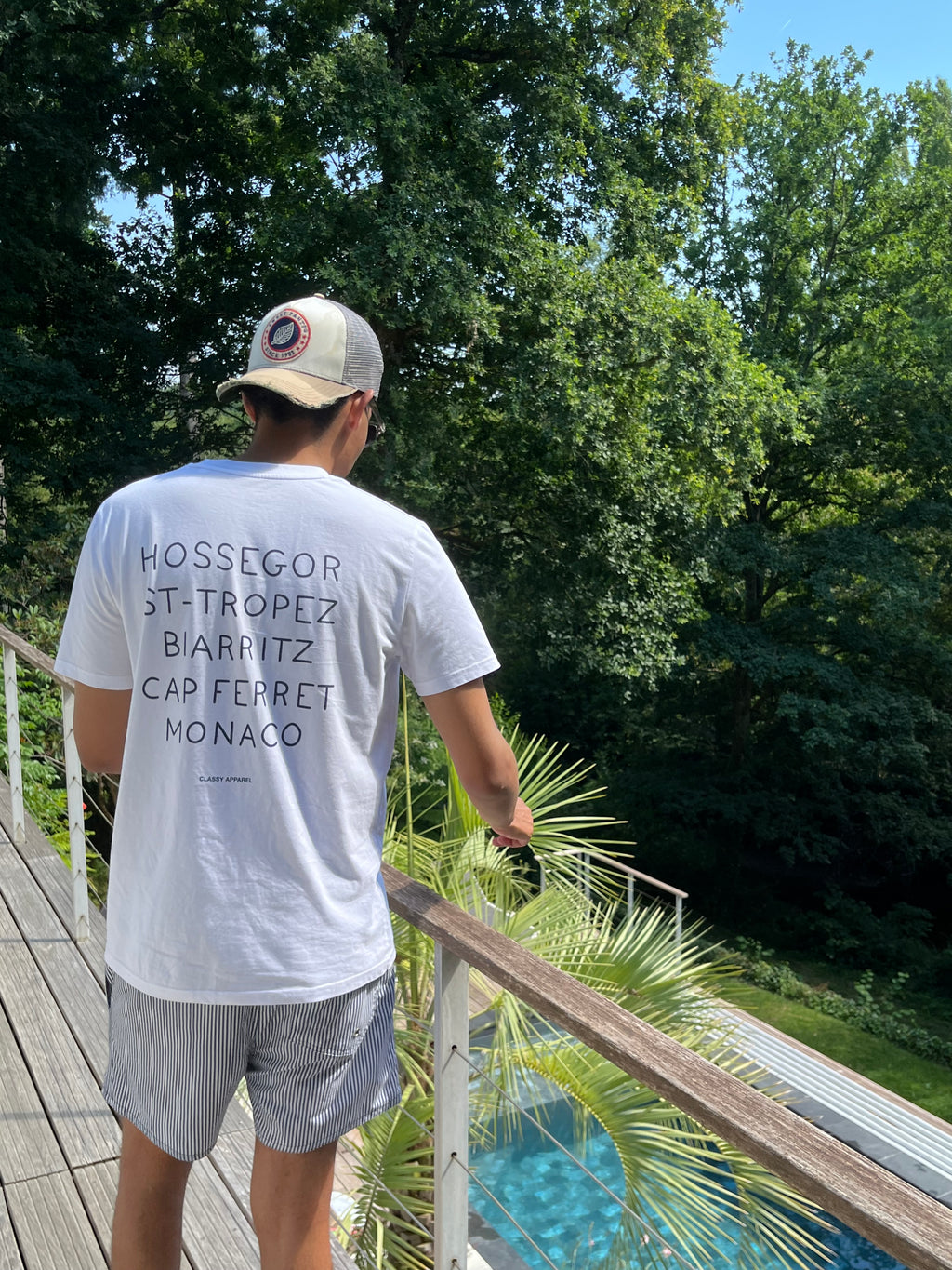T-SHIRT FRENCH COAST BLANC