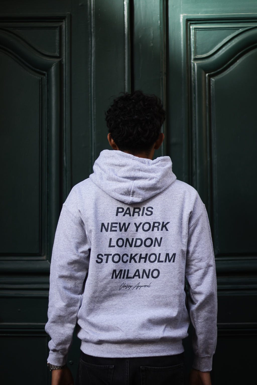 CAPITALS GREY HOODIE
