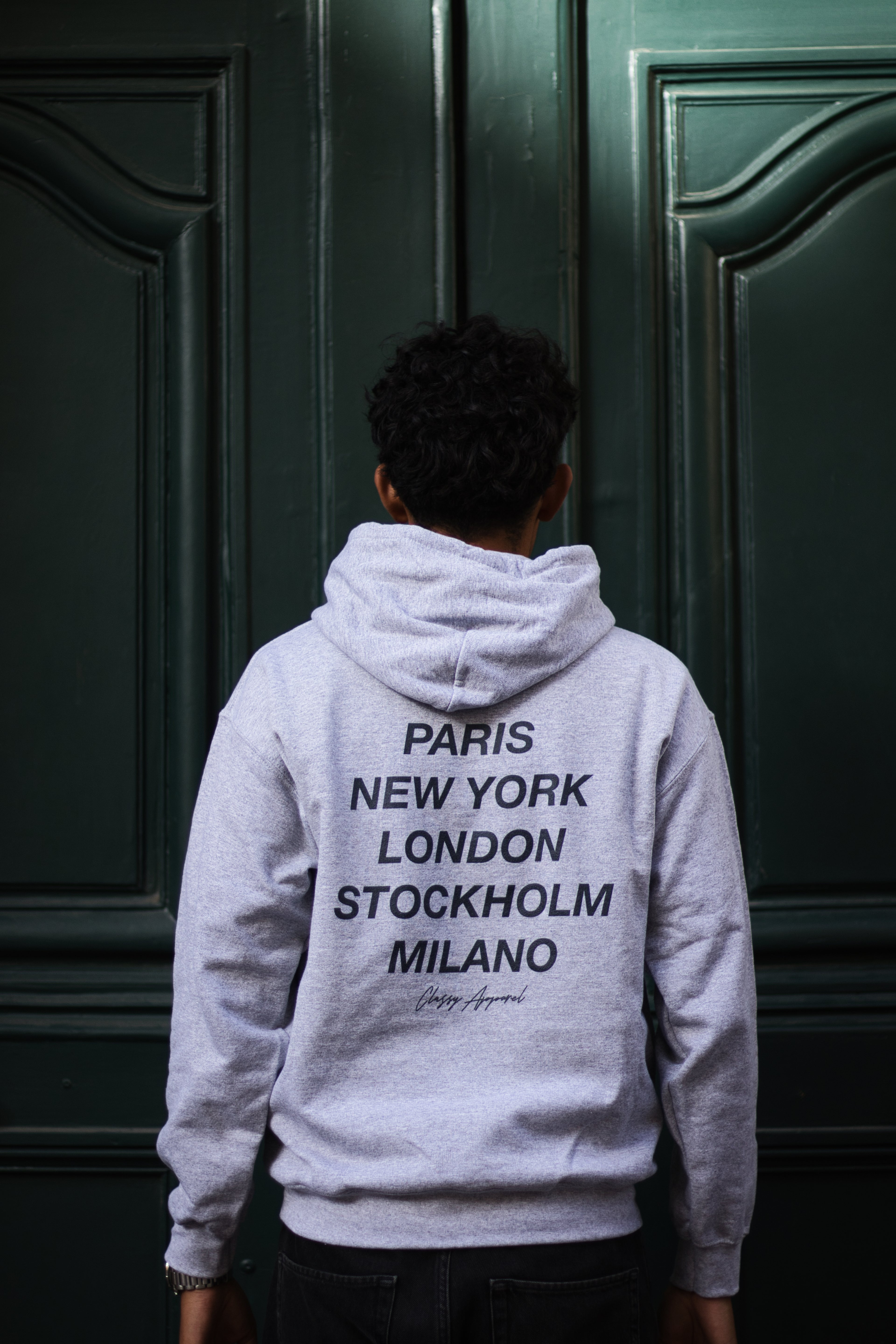 CAPITALS GREY HOODIE