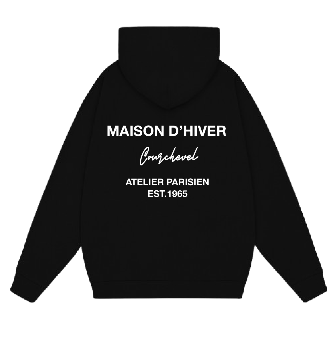 COURCHEVEL HOODIE BLACK