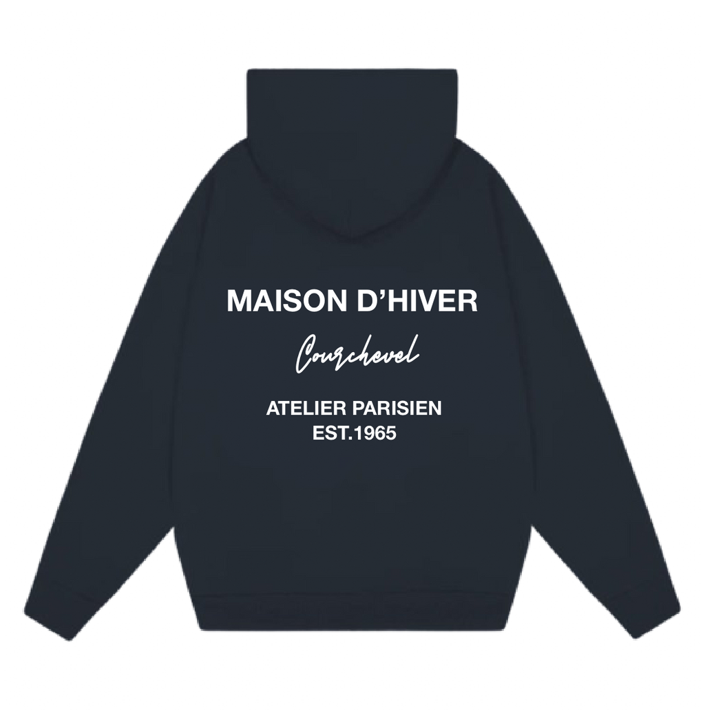 COURCHEVEL HOODIE BLACK