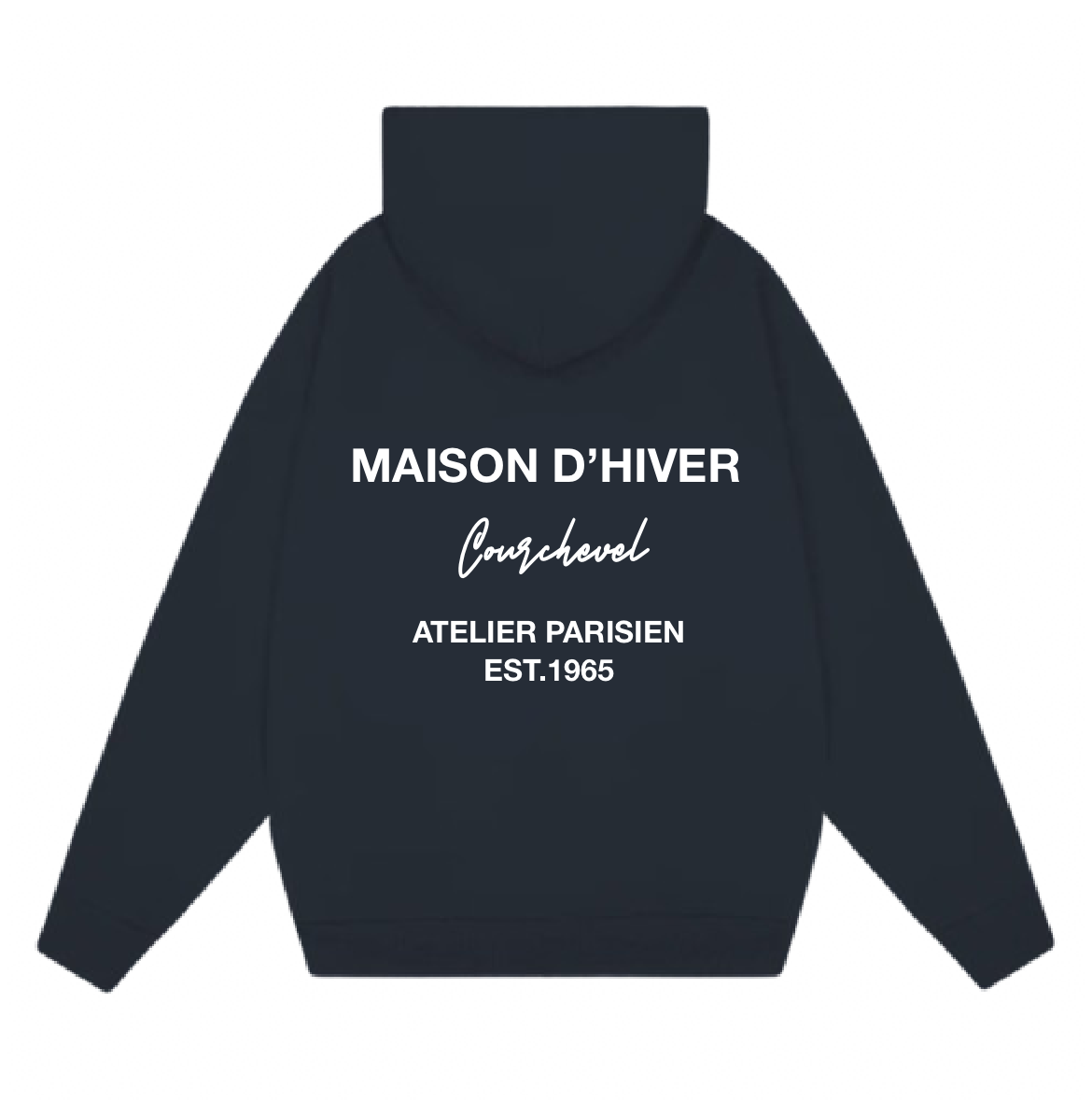 COURCHEVEL HOODIE BLACK