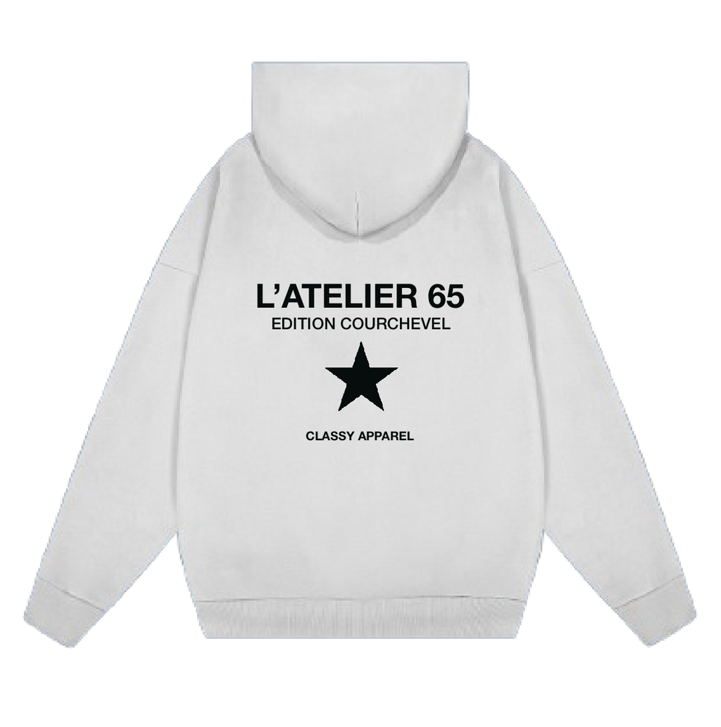 ATELIER 65 HOODIE GREY