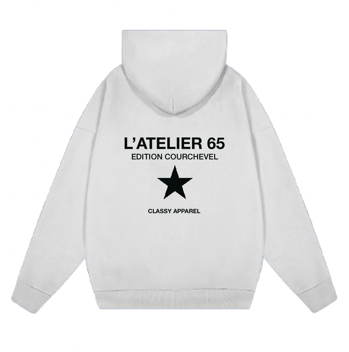 ATELIER 65 HOODIE GREY