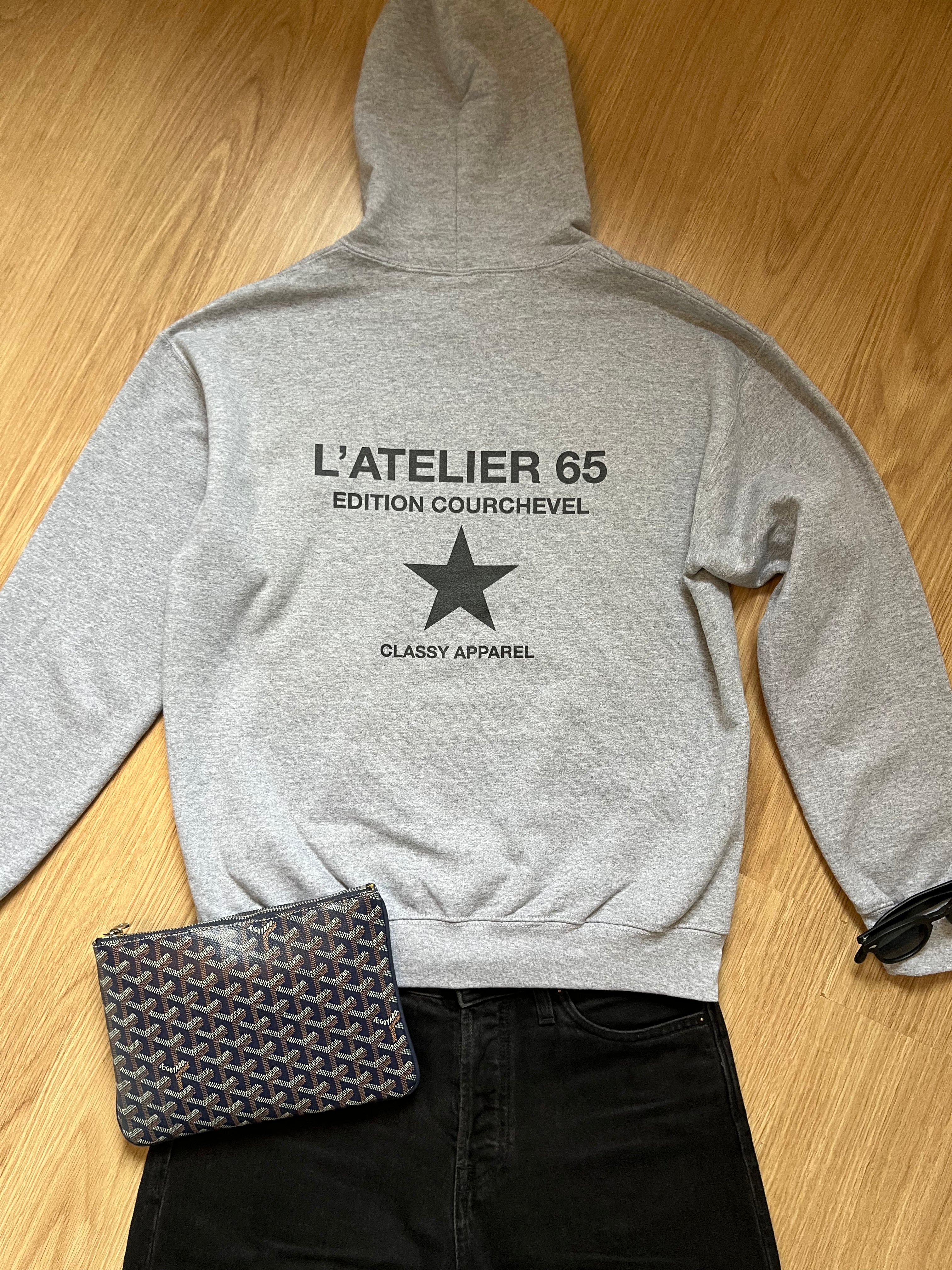 ATELIER 65 HOODIE GREY