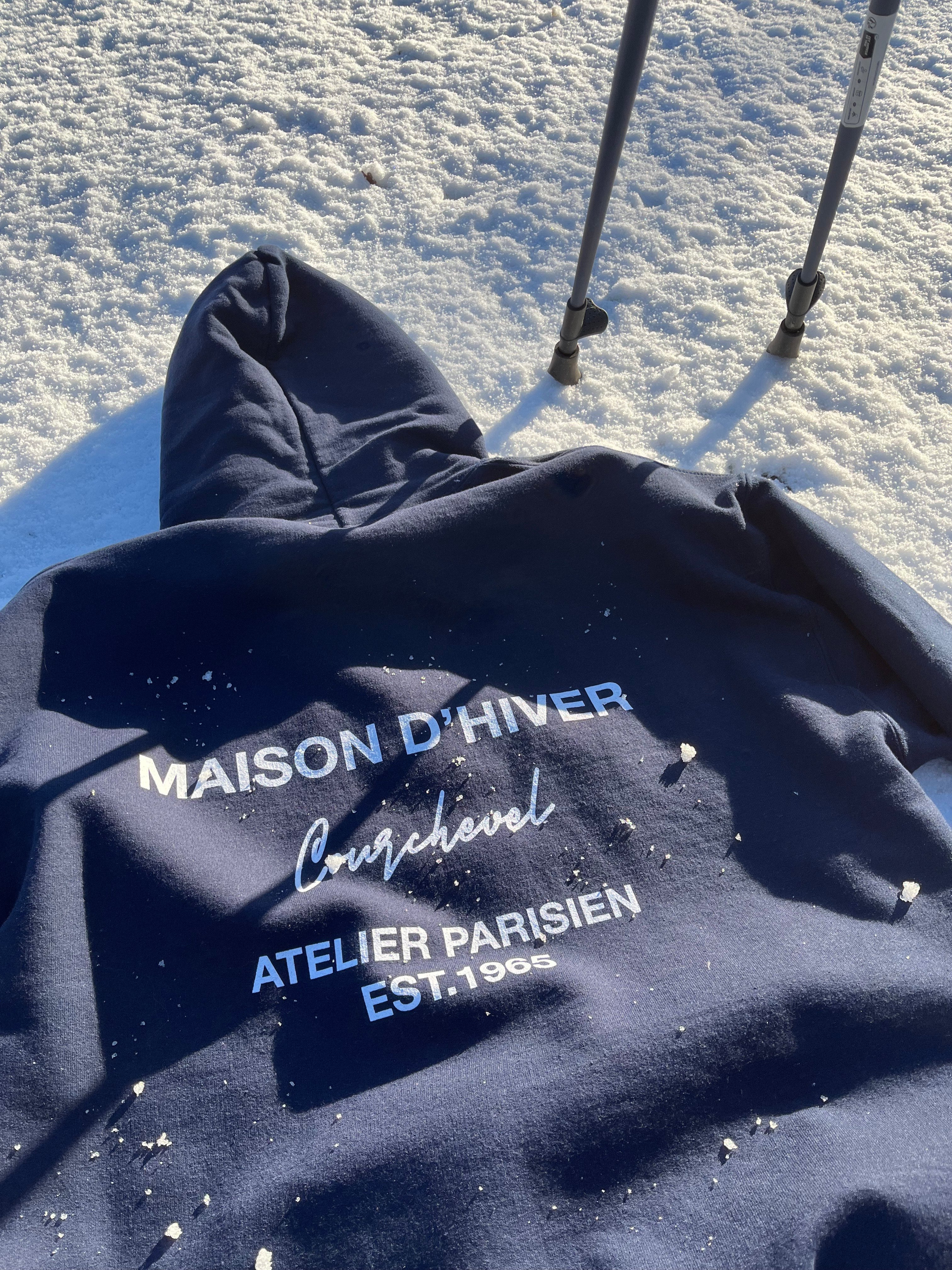 COURCHEVEL HOODIE BLACK