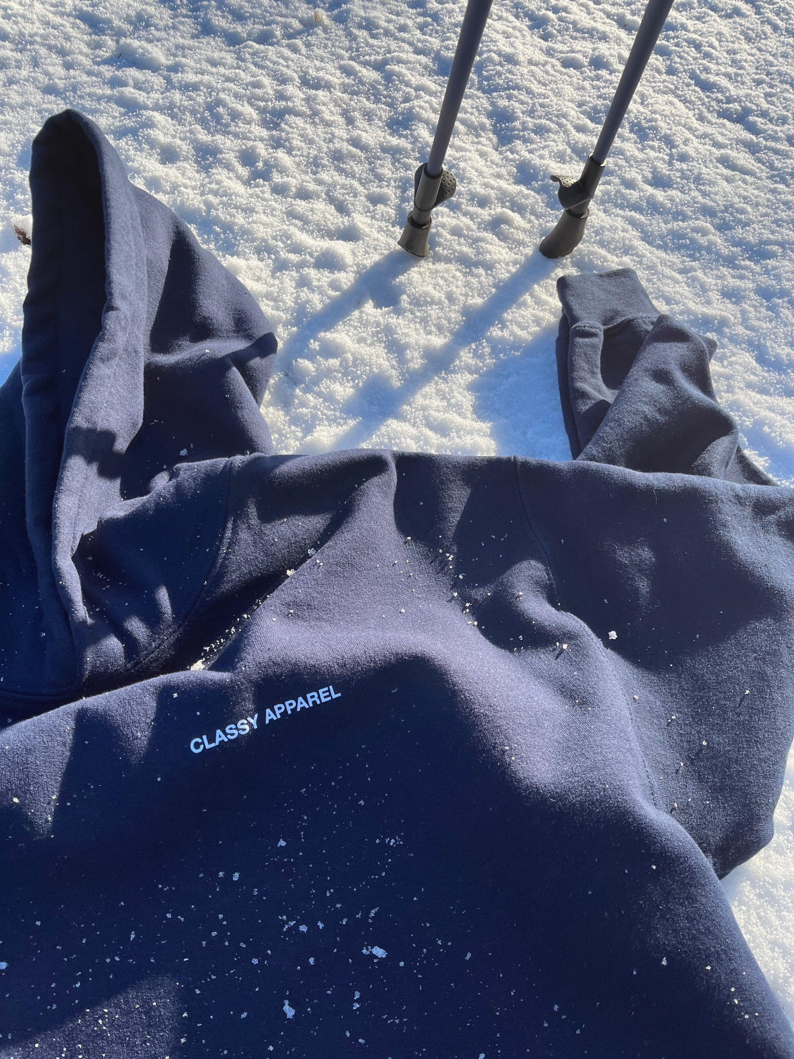 COURCHEVEL HOODIE BLACK