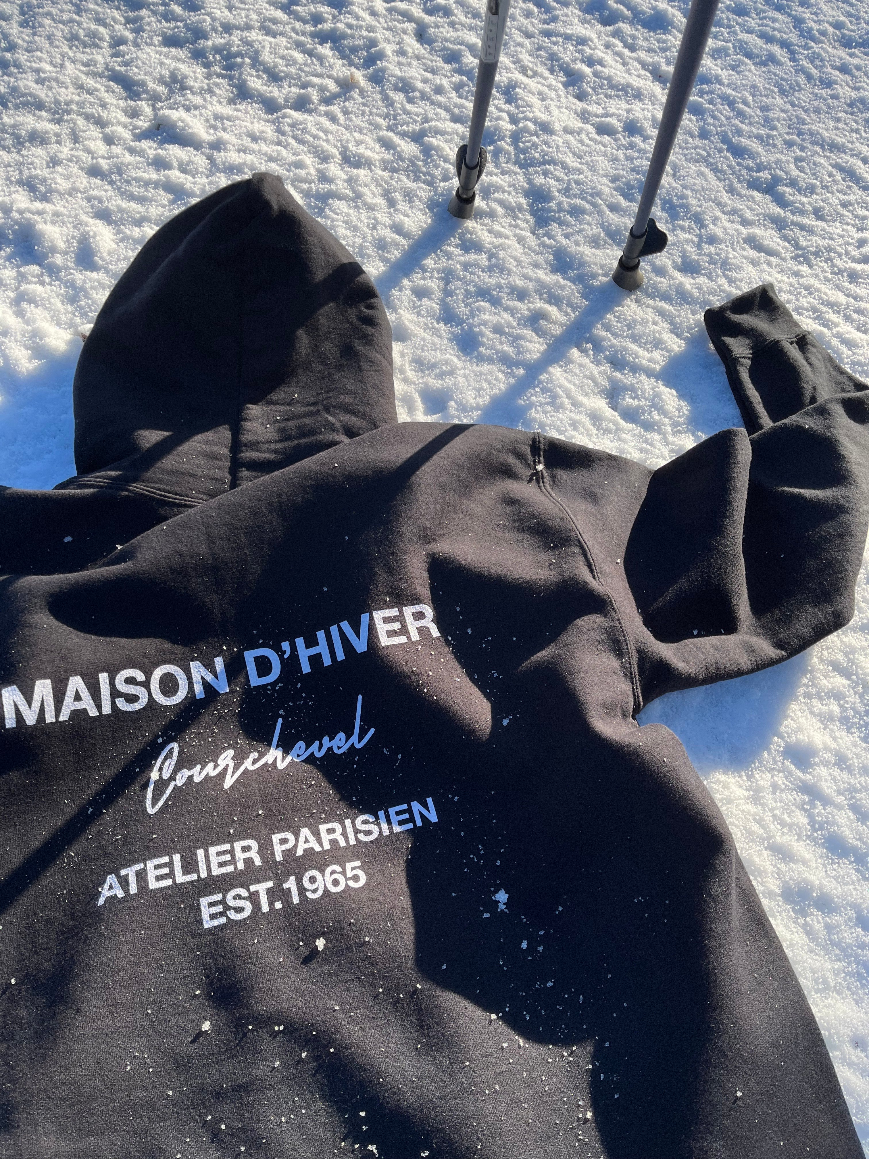 COURCHEVEL HOODIE BLACK